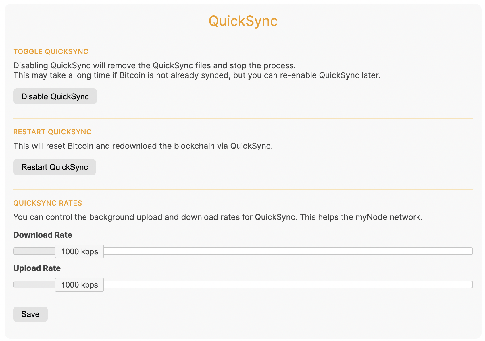 Disable QuickSync